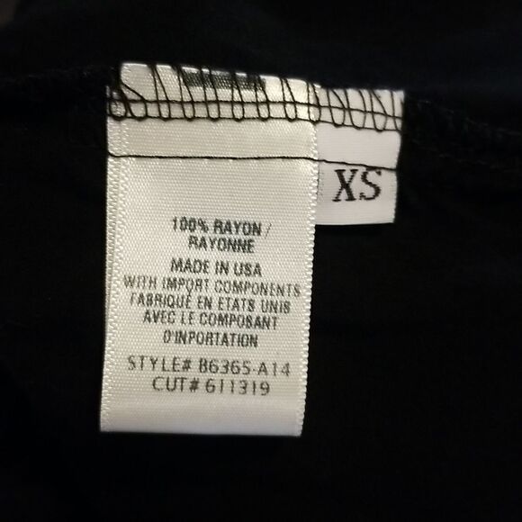 Bella Dahl Black Plaid 100% Rayon Lace Up Tank Dress XS - Picture 15 of 15